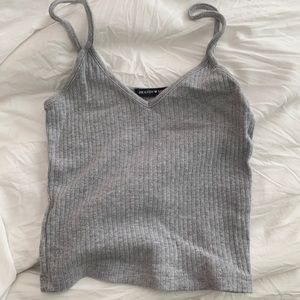 brandy gray tank top